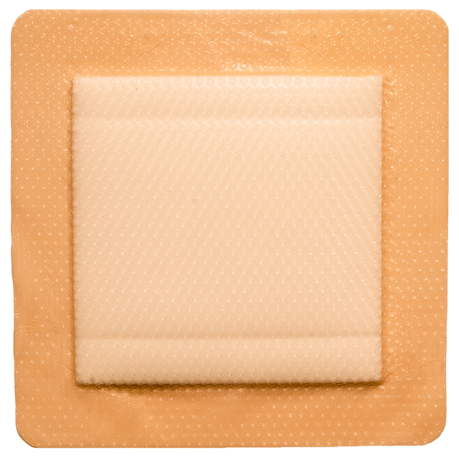 Apósito De Foam De Silicona Ultra-absorbente Con Borde Adhesivo 15cm x 15cm Areza - DAQ Distribuidora de Apósitos