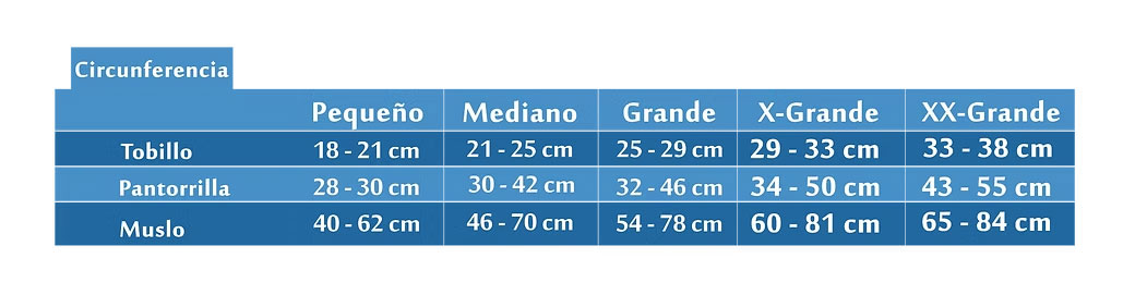 Tallas Legline™ Venosan-DAQ