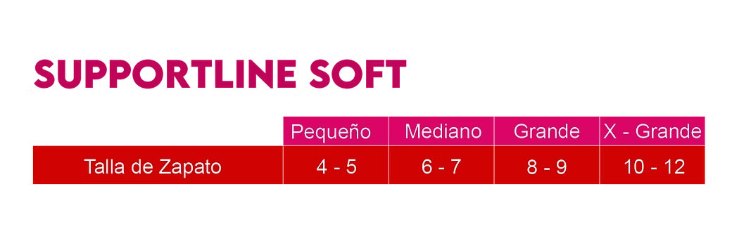 Tallas Suportline soft Venosan - DAQ